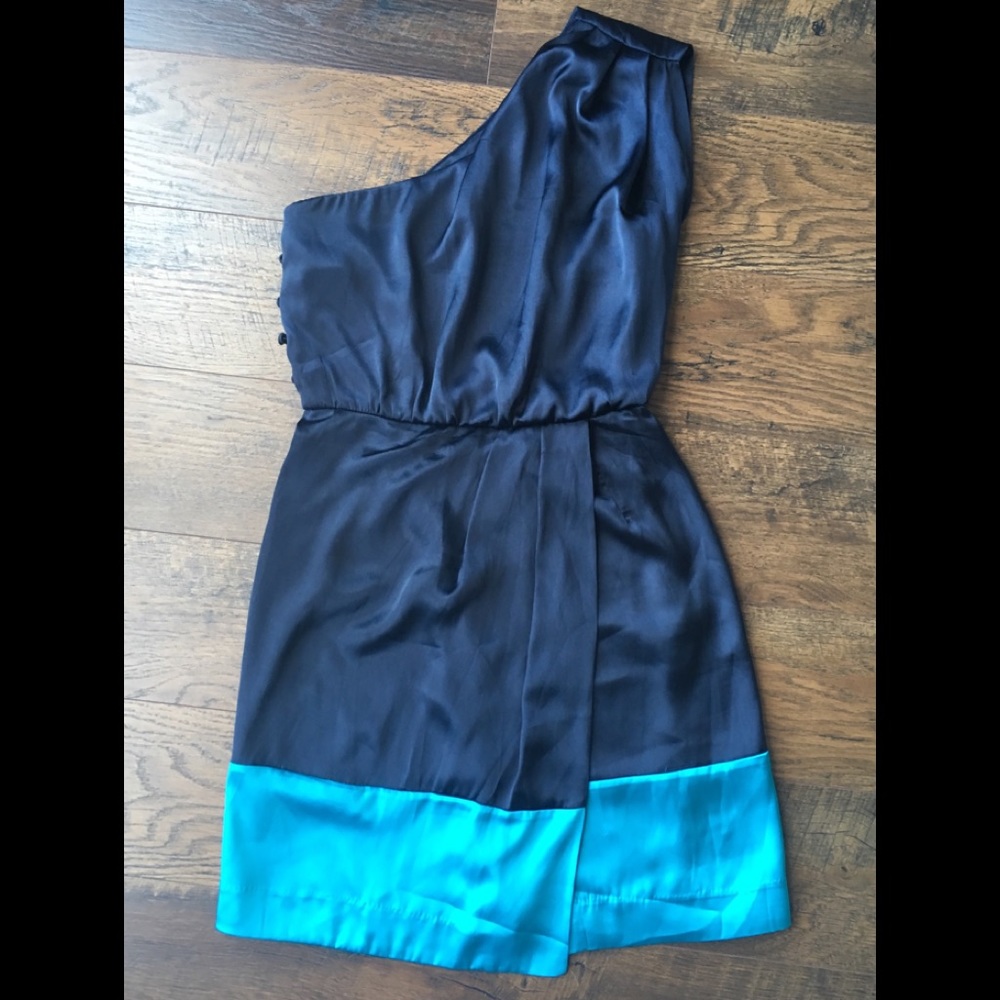 French Connection One Shoulder Dress